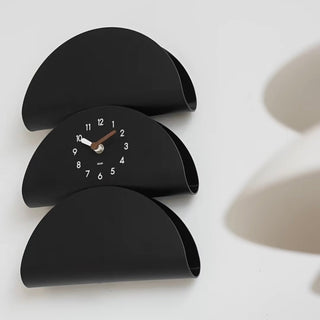 Half Moon Design Clock   Semi-circular Wall Clock