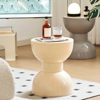 Ribbon design side table stoolin  chair