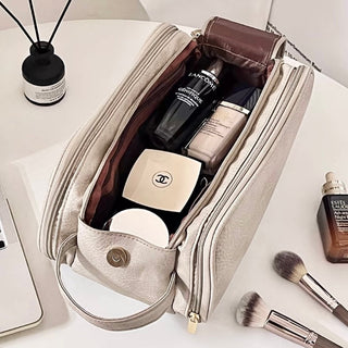 Large Capacity Storage Big Cosmetic Pouch  Makeup Pouch Travel Pouch