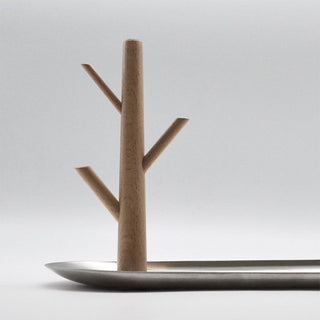 Tree-shaped accessory key stand tray