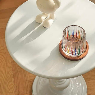 Round Retro Mini Side Table