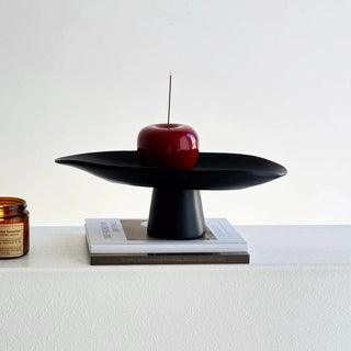 Asymmetrical Footed Accessory Tray 2 Sizes  Compote Fruit Tray
