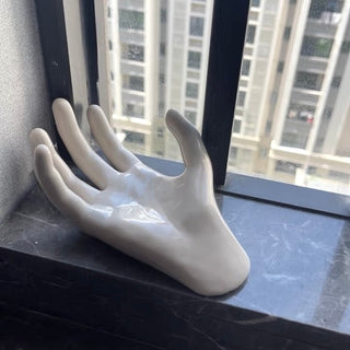 Hand Ceramic Object Accessory Storage Tray