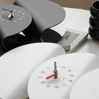 Half Moon Design Clock   Semi-circular Wall Clock