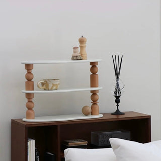 Modern Design Three-Tier Storage Display Rack