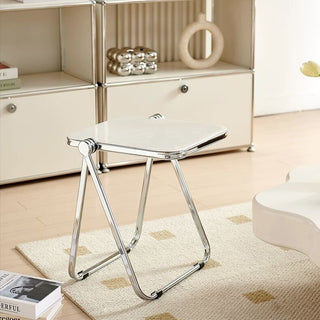 Folding Table Clear Side Table