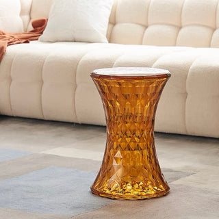 Clear Color Storage Side Table Stool  Chair