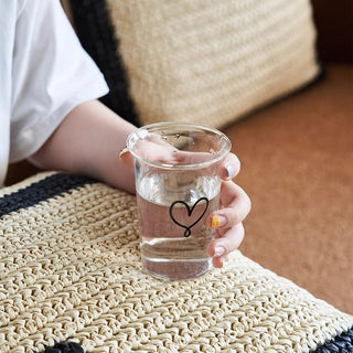 Straw material Monotone cushion cover 2 types  45 x 45 cm
