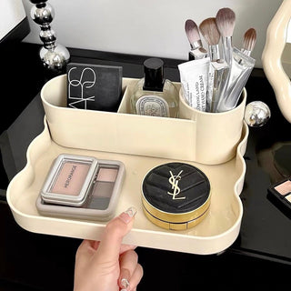 WaveDesign Cosmetic Storage Tray  Brush Stand