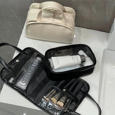 Multifunctional Removable Cosmetic Storage Pouch with Dividers  Makeup Pouch Travel Pouch