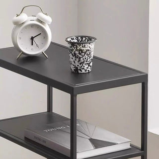 25cm Wide Iron Storage Side Tablein  Slim Rack
