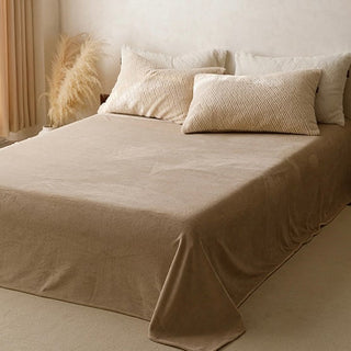 Milk Velvet Warm and Fluffy Duvet Cover Set  Bed Cover Bedding Cover