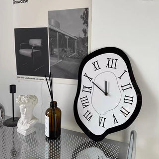 Irregular Wave Acrylic Clock  Wall Clock