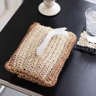 Straw material Natural tissue case cover