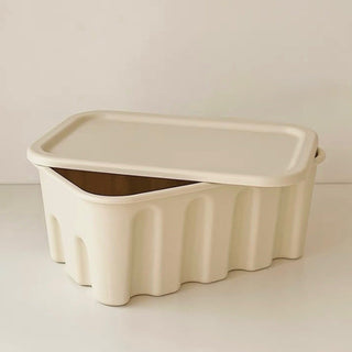 Storage Box with Lid Stackable Container 2 Types