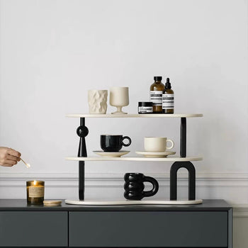 Modern Design Three-Tier Storage Display Rack