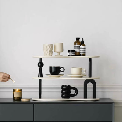 Modern Design Three-Tier Storage Display Rack