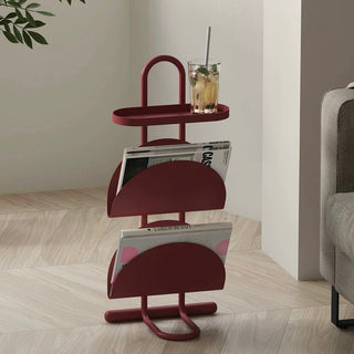 Stand Magazine Rack Slim Side Table  in  Display Rack
