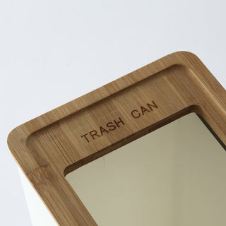Wood x White Slim Dustbin  2 Types