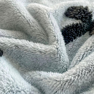 Blue Ribbon Pattern Stitch Blanket 150x200cm Lap Blanket