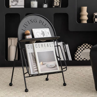 Arch Folding Lettering Magazine Rack  Storage