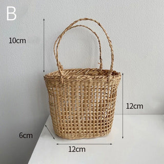 Natural Storage Mini Basket  Basket Bag