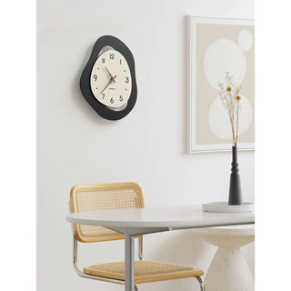 Nuance Curve Retro Clock  Wall Clock