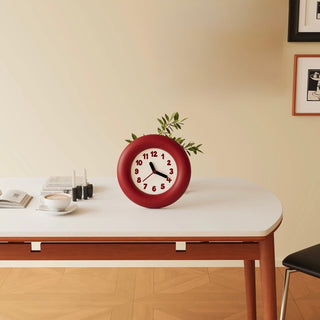 ChubbyFrame Color Round Clock  Table Clock