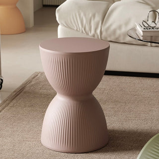 Hourglass design Simple side table stoolin  chair