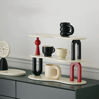 Modern Design Three-Tier Storage Display Rack