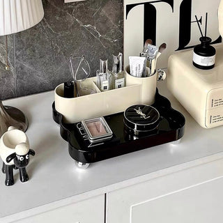 WaveDesign Cosmetic Storage Tray  Brush Stand