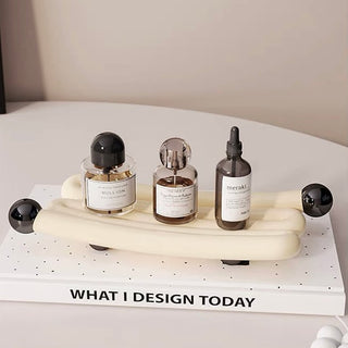 Unique Design Ceramic Chubby Tray  Storage