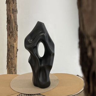 Uneven Unique Art Ceramic Flower Vase