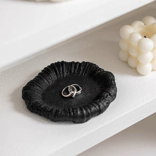 Matte Color Nuance Round Mini Accessory Tray