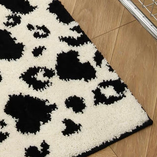 Monochrome Cow print Door mat entrance mat 50x80cm bath mat