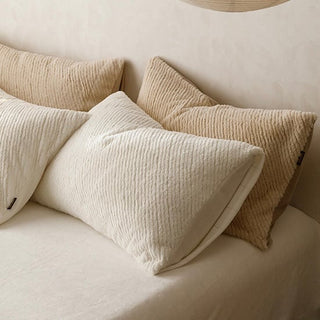 Milk Velvet Warm and Fluffy Duvet Cover Set  Bed Cover Bedding Cover