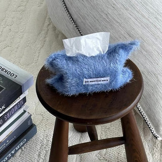 Color Shaggy Tissue Case  Tissue Cover