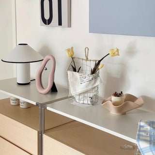 Plump and unique frame tabletop mirror    wall-mounted mirror