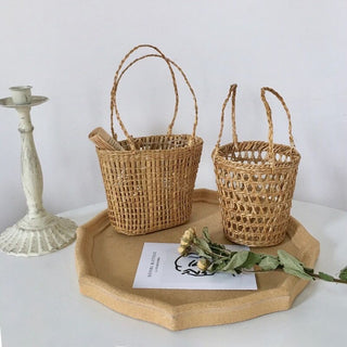 Natural Storage Mini Basket  Basket Bag