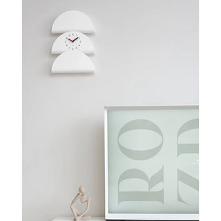 Half Moon Design Clock   Semi-circular Wall Clock