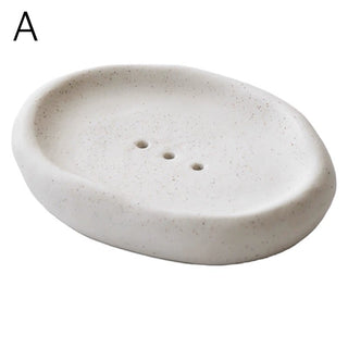 Plump Ceramic Soap Dish  Soap holder tray