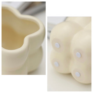 Cube Pokopoko Ceramic Pot Cover