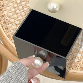 Pearl Monotone Drawer Tissue Case