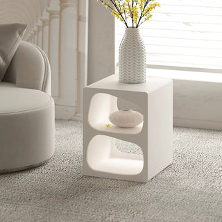 Nuance Open Rack Two-Tier Side Table