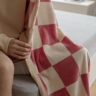 Checker Blanket   Lap Blanket Throw  100 x 150 cm