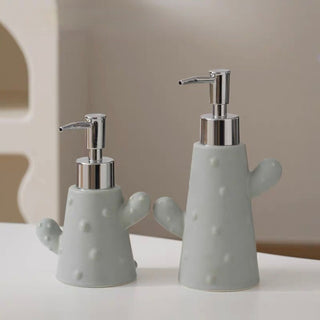 Piece Set: Cactus Ceramic Dispenser