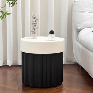 Storage-equipped Compact Colorful Side Table Stool     Entrance Hall