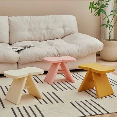 Ribbon Design Stool   Side Table Chair  Butterfly