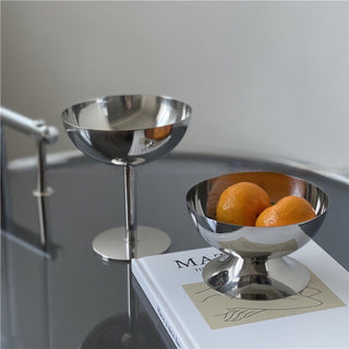Stainless Steel Small Item Container Candle Holder  Tray