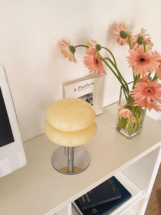 Macaron Glass Table Light USB Lamp